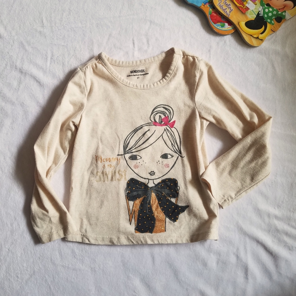 Wonderkids Mommy is my Stylist Top sz 3T